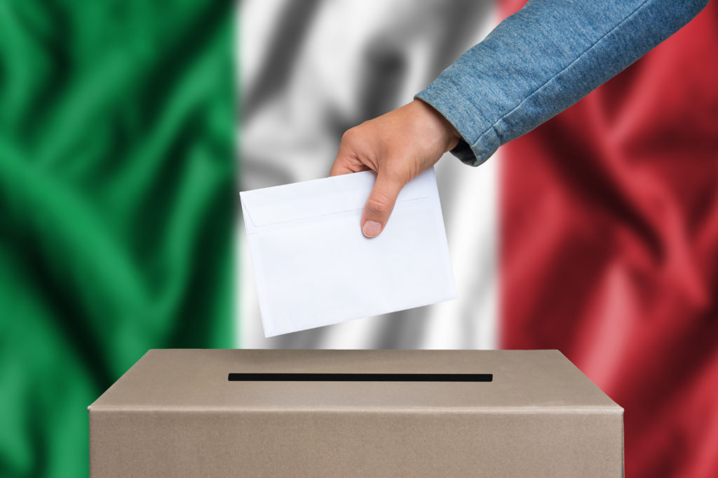 Italian citizens have many choices when voting.