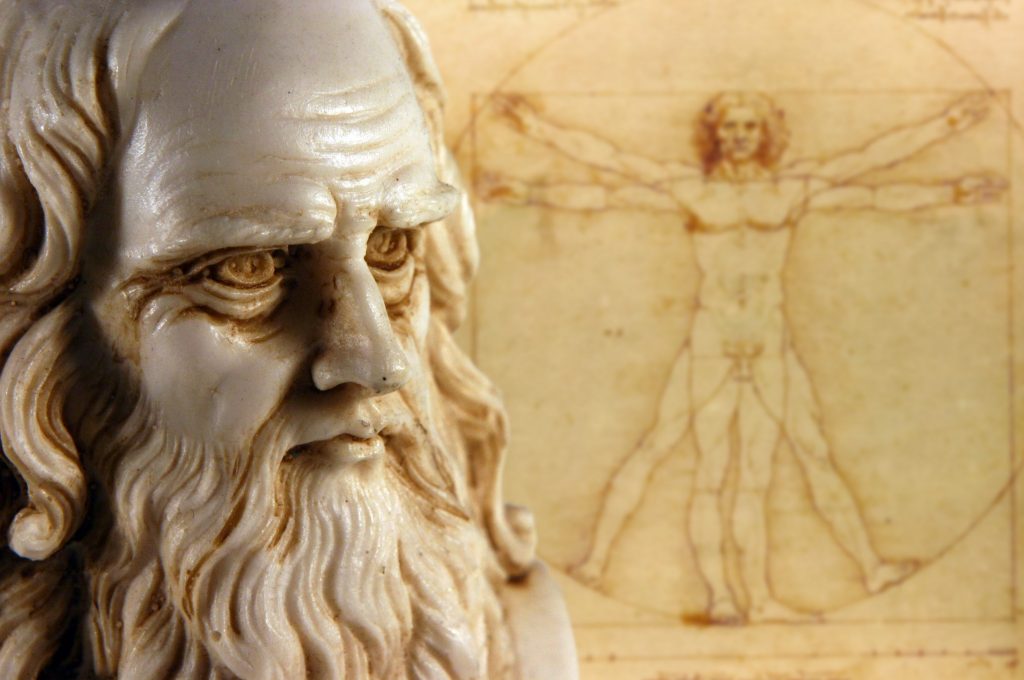 Leonardo da Vinci was one of the most famous Italian artists ever.