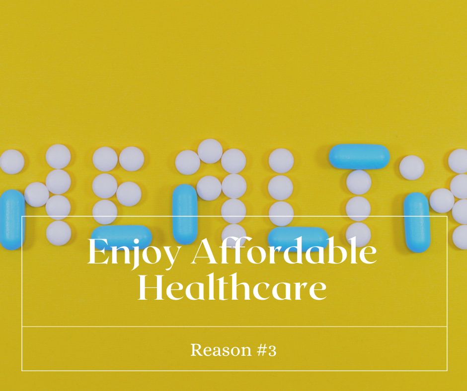 Enjoy affordable healthcare